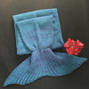SnuggleTail™ Mermaid Blanket HomeQuill Lake Blue Kids