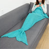 SnuggleTail™ Mermaid Blanket HomeQuill Turquoise Kids