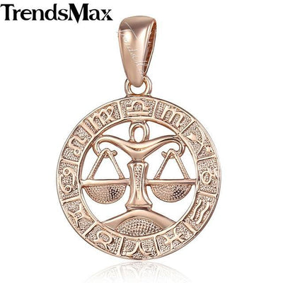 Zodiac Sign Constellations Pendants Necklace HomeQuill GP279 Libra