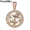 Zodiac Sign Constellations Pendants Necklace HomeQuill GP286 Pisces