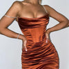 Diamond of The First Water Bodycon Satin Dress