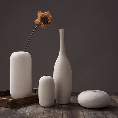 HomeQuill™ Scandinavian Style Decorative Ceramic Vase