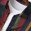Flexco™ Vintage Stripe Casual Long Sleeve Shirt
